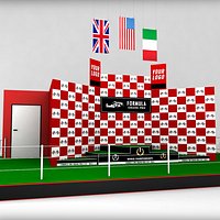 Formula One sport podium