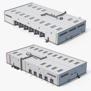 Industrial Building 37 model