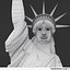3d model liberty statue