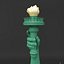 3d model liberty statue