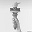 3d model liberty statue