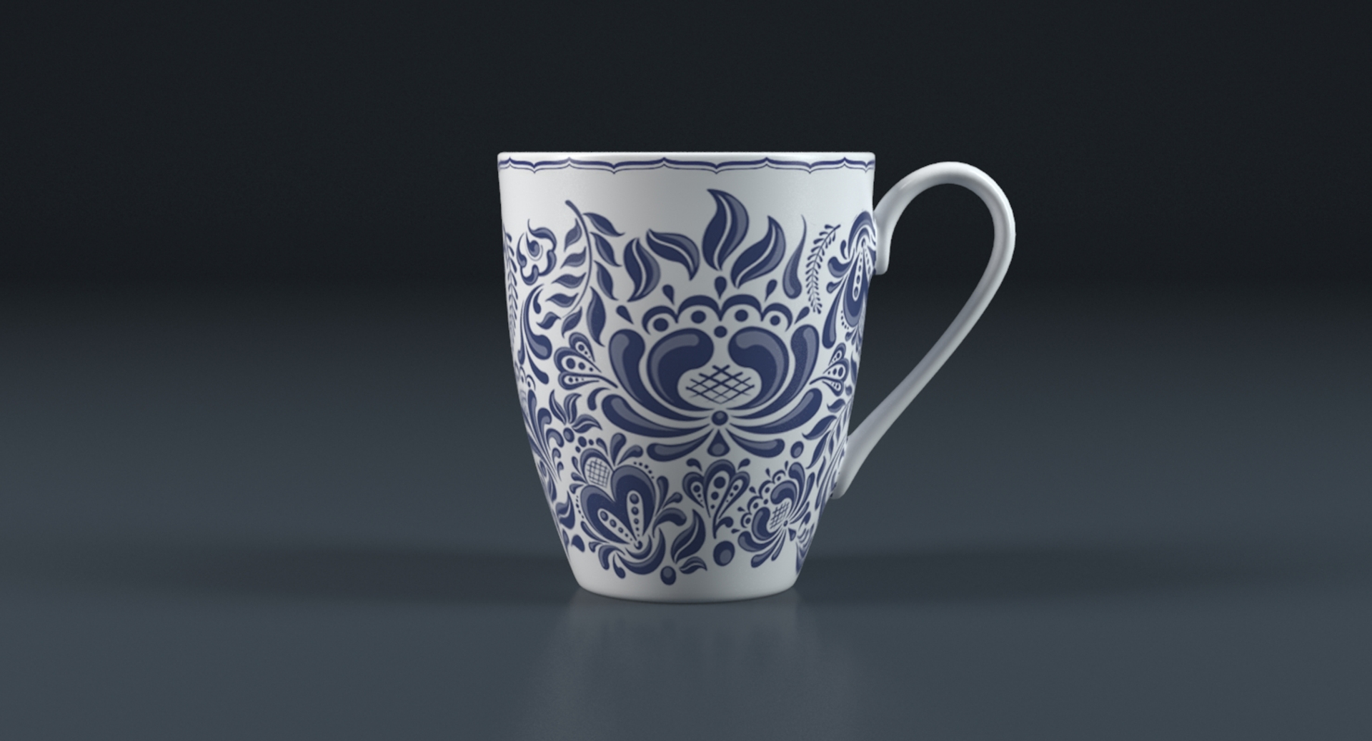 Coffee Mug Porcelain | 3D model