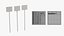 Title Road Signs Pack - Direction and Information