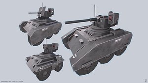 Unmanned mini tank collection