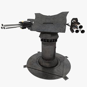 Gatling Gun (Rigged)