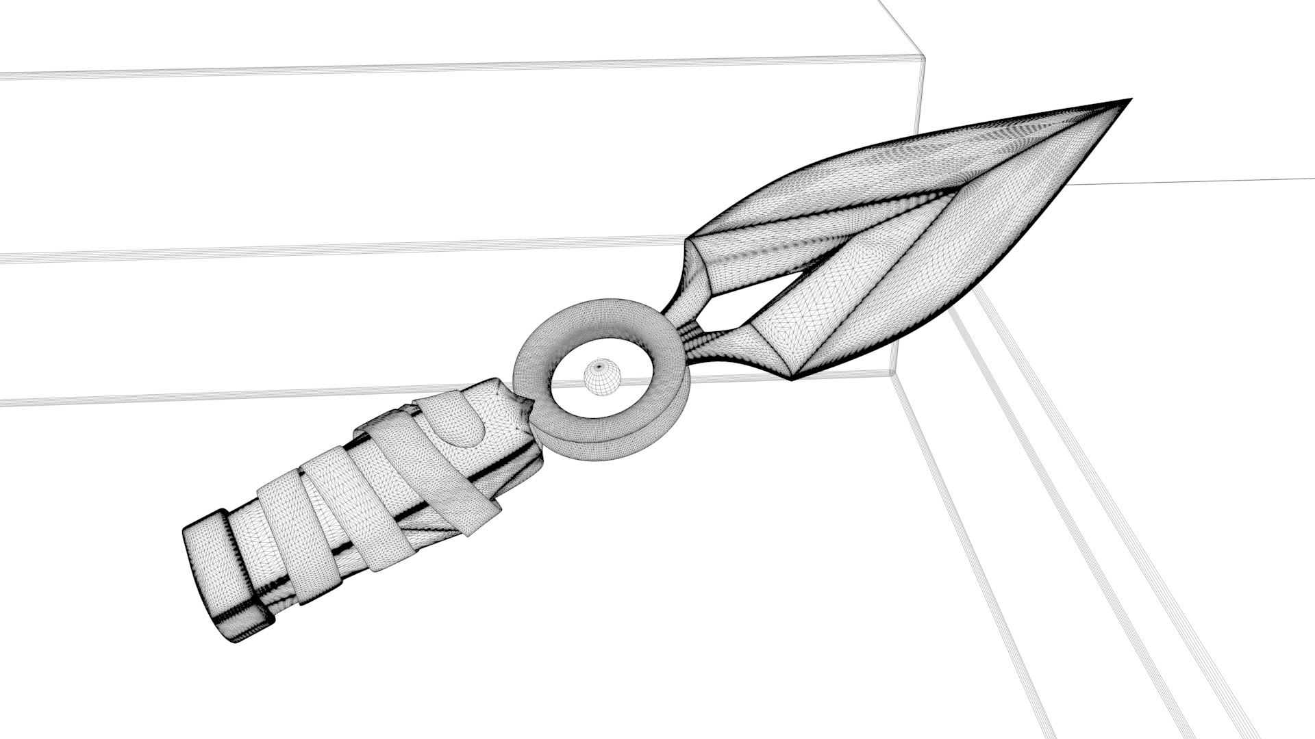 3D Model Valorant Jett Knife - TurboSquid 1824525