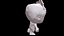 Funko Style Crowned Dab Character  Printable 3D Model 3D model