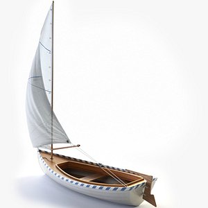 3D sailing boat