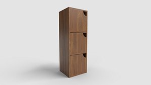Bookcase N38 3D