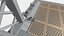 -MHB02F- Mecha Hangar Bay Base and Wall SET 02 Fixture