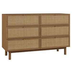3D model Pavia Wide Chest of Drawers