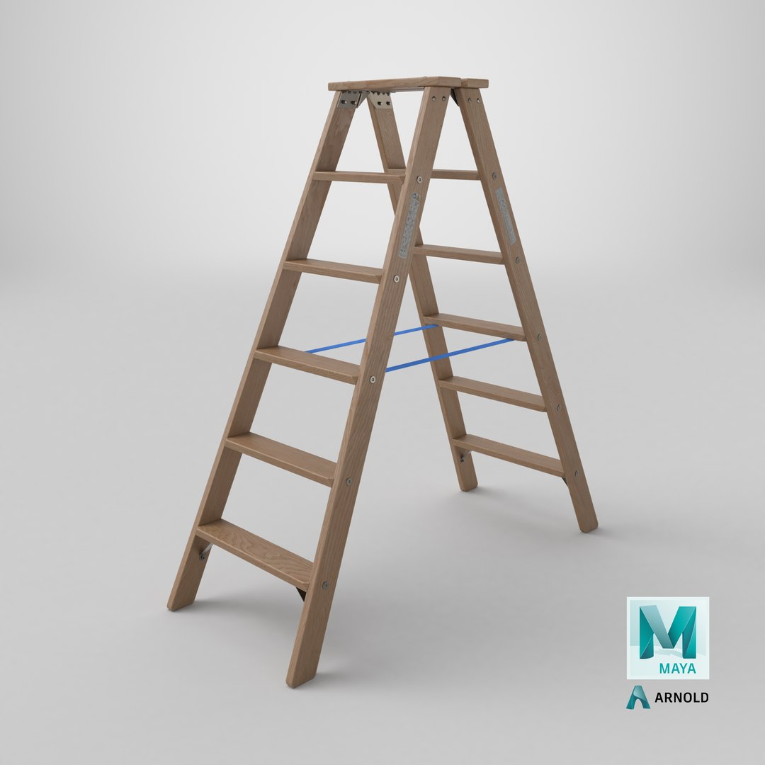 Wooden Step Ladder Open 3D https://p.turbosquid.com/ts-thumb/AO/mrTaSB/Tl/stemcell_maya_arnold_render/png/1771251017/1920x1080/fit_q87/87074cb817dcc480b55b5f38d5a6e5156929ae96/stemcell_maya_arnold_render.jpg