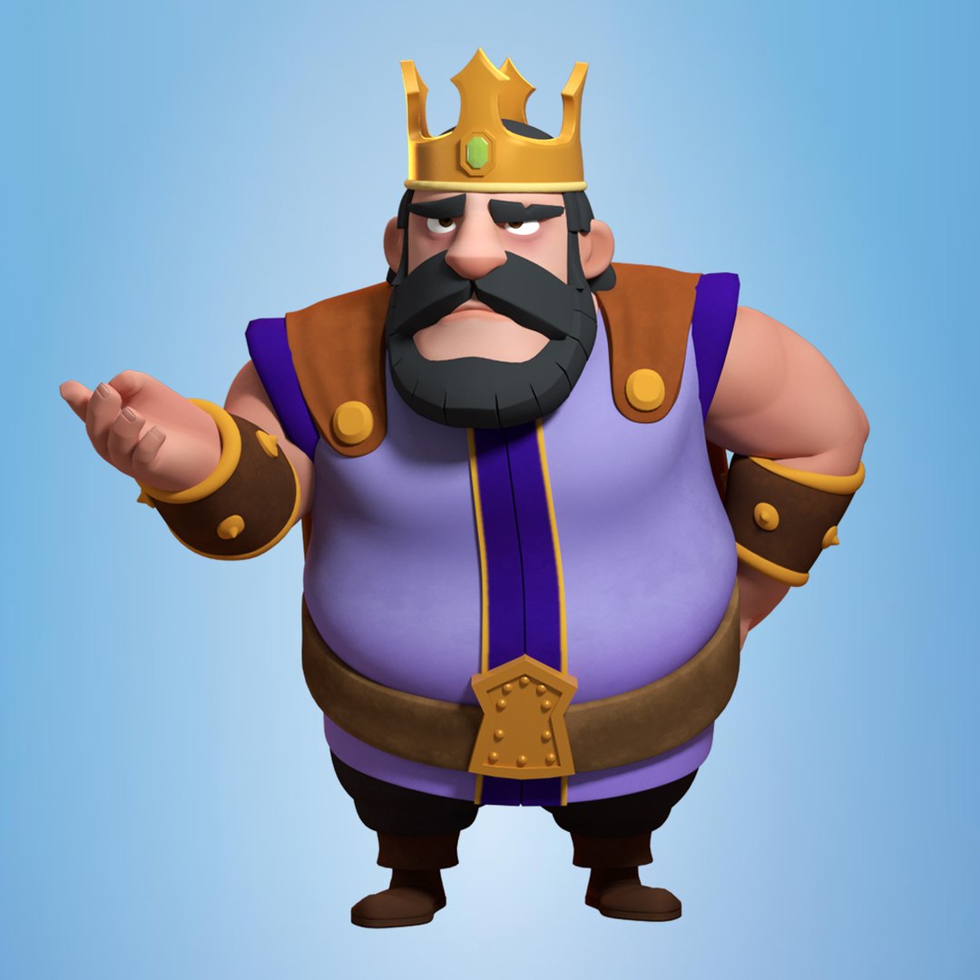 Stylized king character games 3D model - TurboSquid 1663577