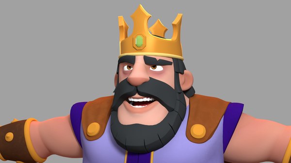 Stylized king character games 3D model - TurboSquid 1663577