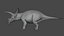 Photoreal Triceratops for Animation  3D Print