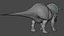 Photoreal Triceratops for Animation  3D Print