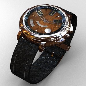 jean dunand watch 3d max