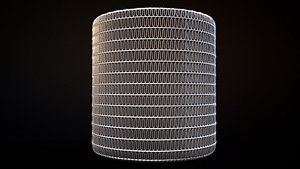 3D Radiator grill customizable substance material