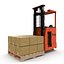 Rider Stacker Red e conjunto de modelos 3D de pale
