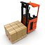 Rider Stacker Red e conjunto de modelos 3D de pale