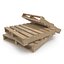 Rider Stacker Red e conjunto de modelos 3D de pale