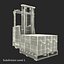Rider Stacker Red e conjunto de modelos 3D de pale