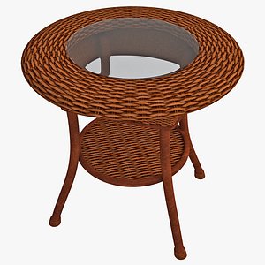 outdoor rattan table 2