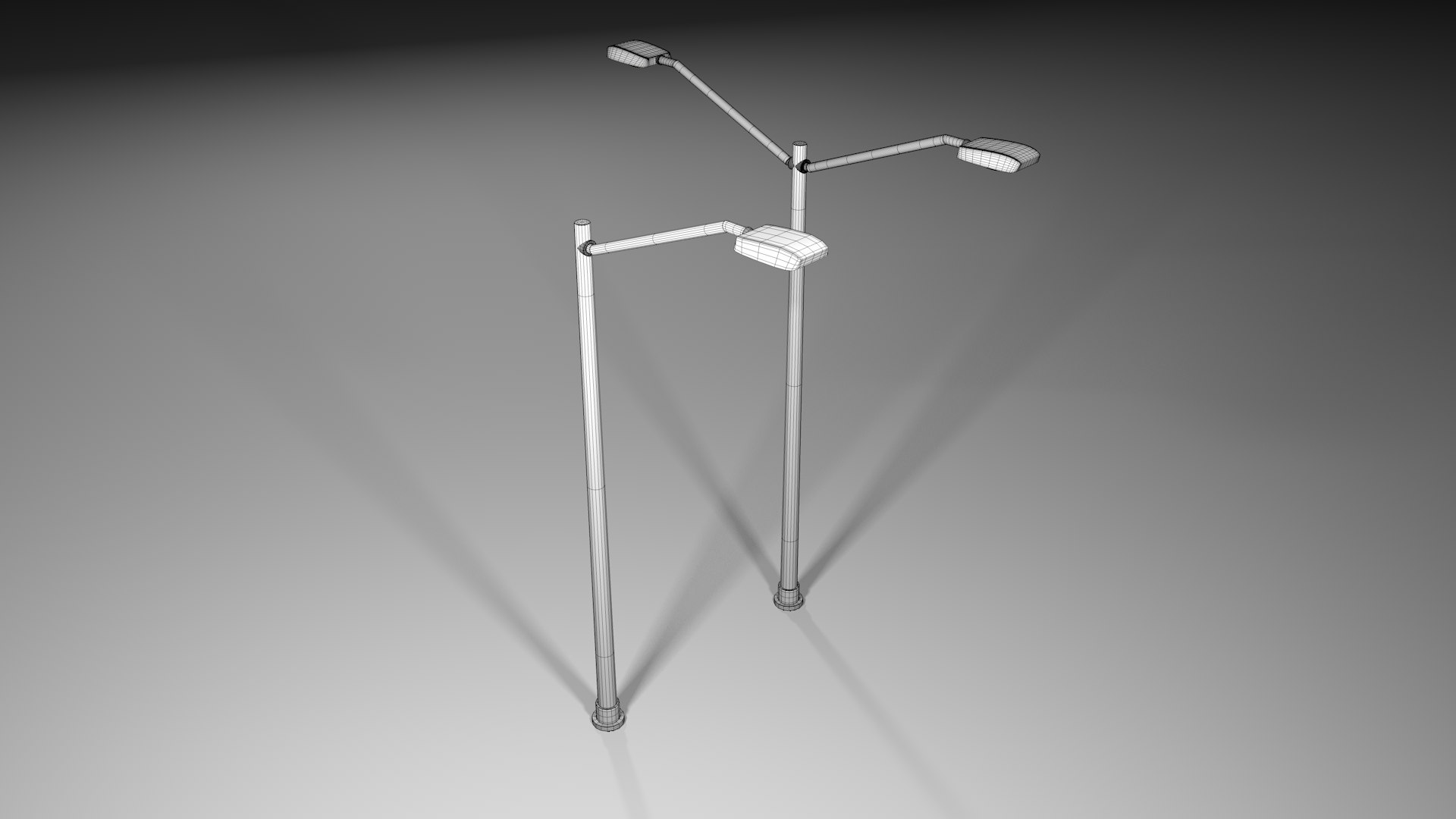 3D Street Lights 3D Model - TurboSquid 1990072