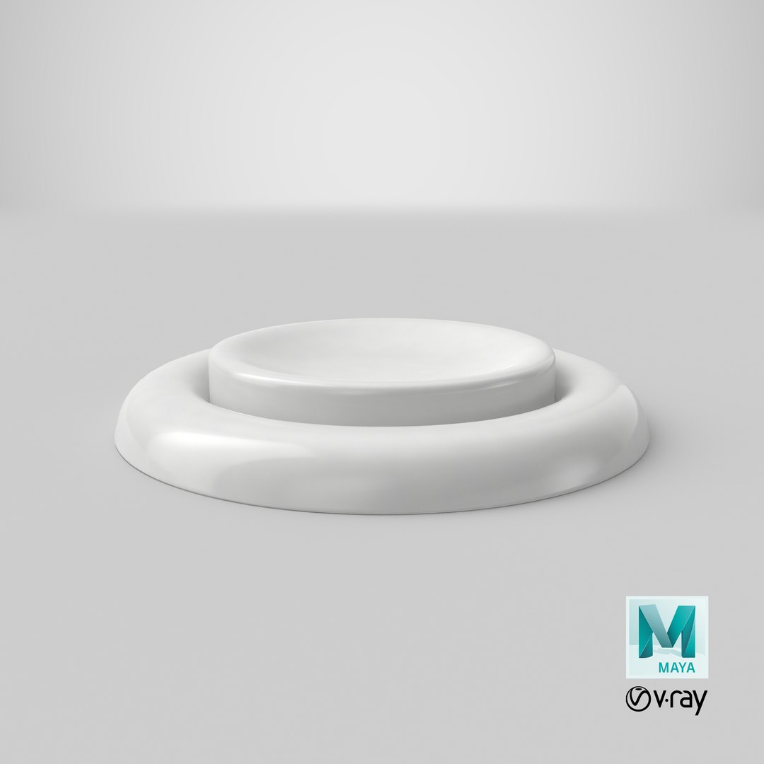 3D button 04 white - TurboSquid 1220813