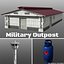 3D model military outpost