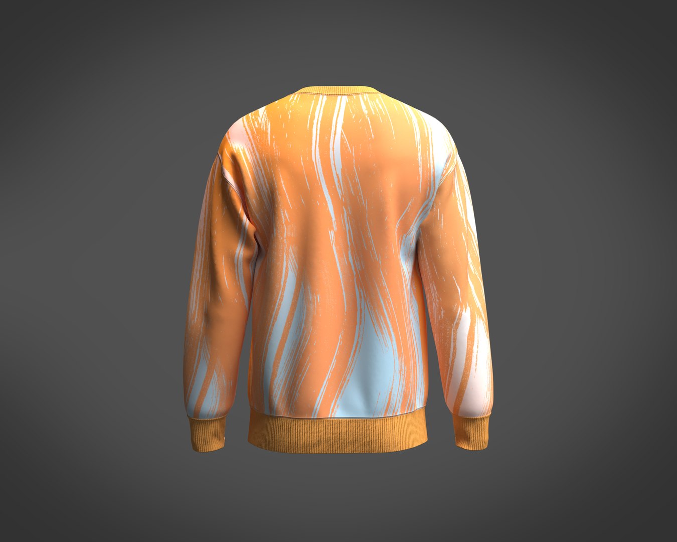 3D Mens Sweatshirt Strock Graphic With Multicolor - TurboSquid 2406476