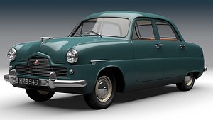 Ford Zephyr Six MkI Saloon 1953 3D