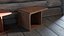 Low Poly Side Table - Game Ready Asset