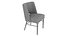 Chaise de salle à manger Myra en flanelle Savile Burke Decor