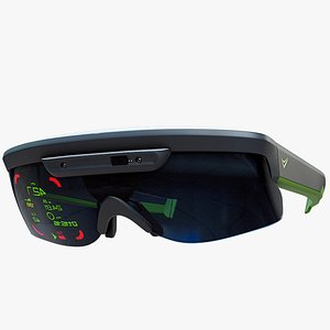 Futuristic Hi-Tech Glasses PBR