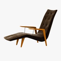 Chaise lounge by joaquin tenreiro