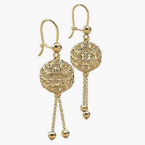 Beads Earring 002