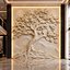 Modern Majestic Bonsai Tree Relief Wall Panel STL CNC 107