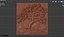 Modern Majestic Bonsai Tree Relief Wall Panel STL CNC 107