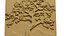 Modern Majestic Bonsai Tree Relief Wall Panel STL CNC 107