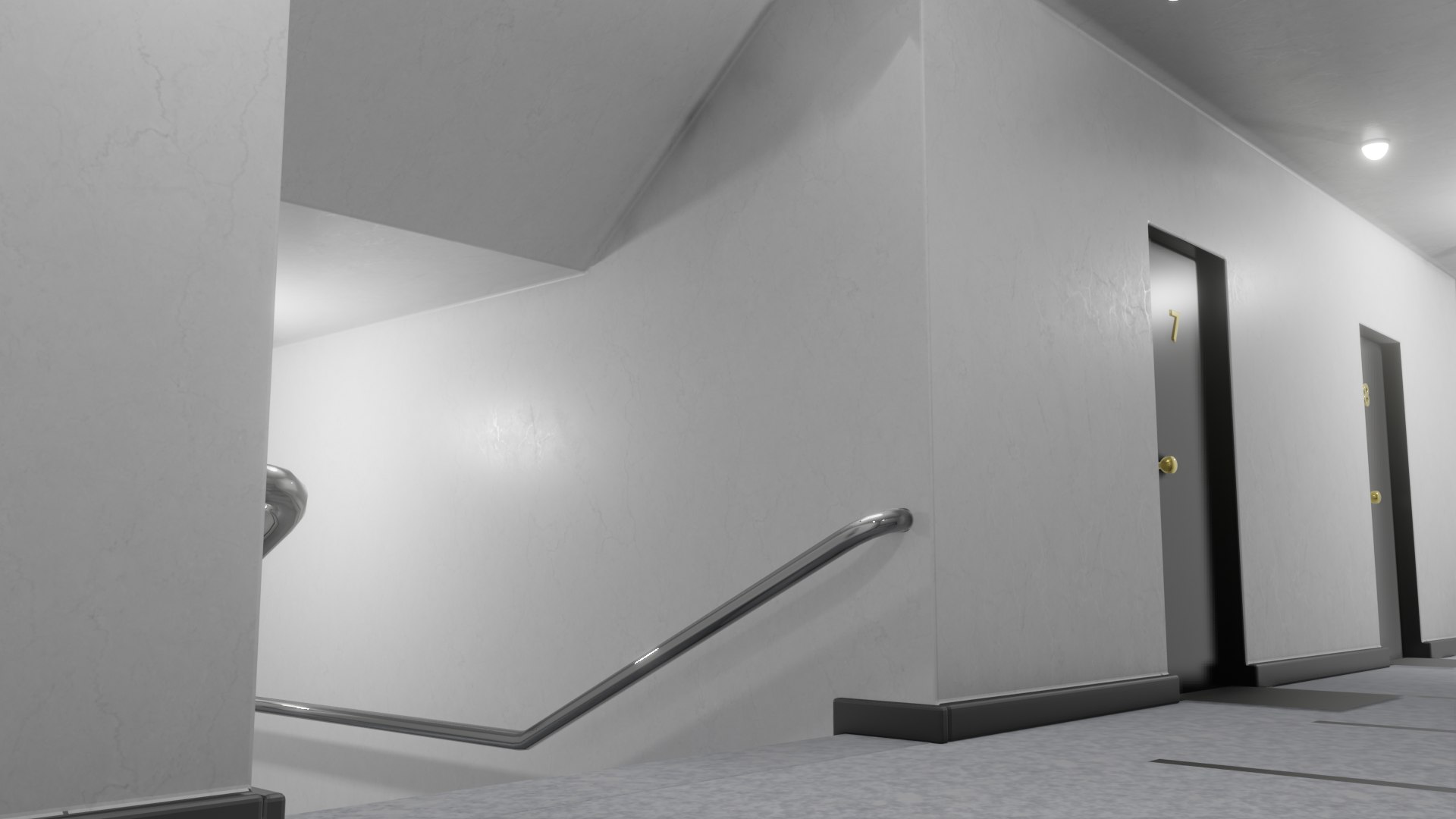 Apartment hallway model https://p.turbosquid.com/ts-thumb/AP/h85RwC/Xy/2/png/1667345521/1920x1080/fit_q87/2c1fcde919c8a2e0378072d2181de625ede57291/2.jpg