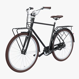 Dutch Men City Bicycle PBR Textured