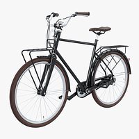 Dutch Men City Bicycle PBR Textured