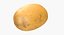 Unpeeled Raw Potato 3D Model