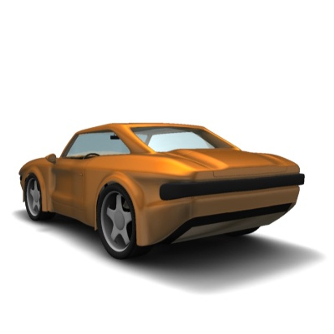 Custom Street Rod B-rod 3d 3ds