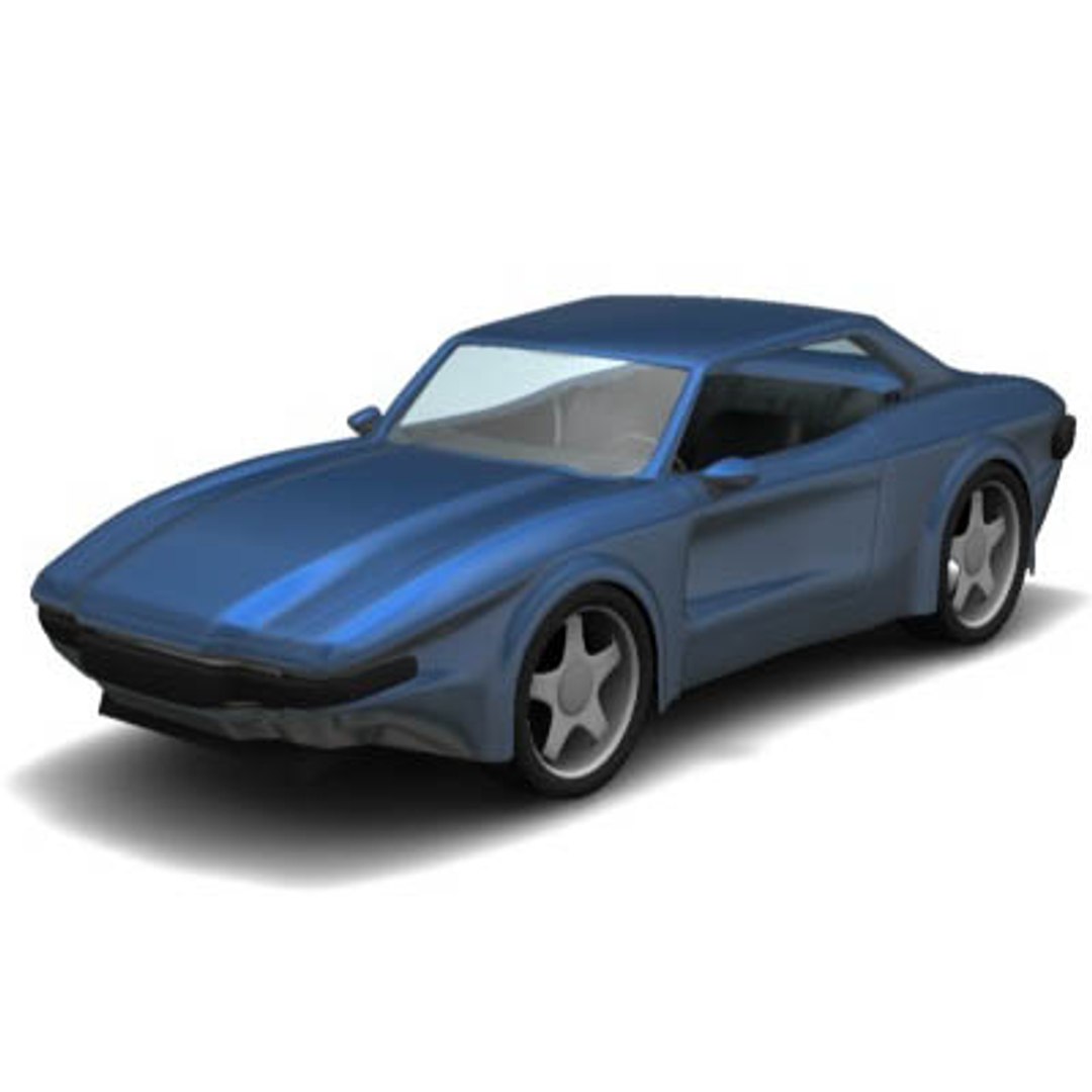 Custom Street Rod B-rod 3d 3ds