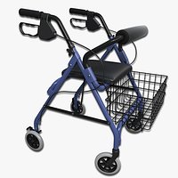 Walker With Wheels
