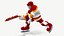 Giocatori di hockey dei cartoni animati