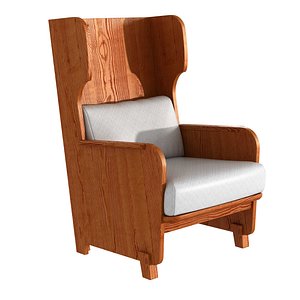 chair axel einar hjorth 3D model