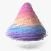 Rainbow Cotton Candy